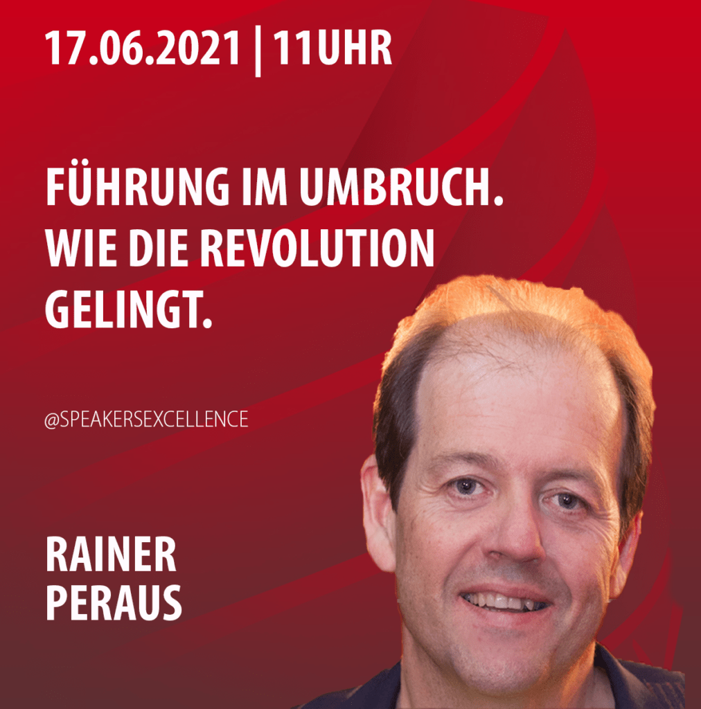 Führung im Umbruch. Wie die Revolution gelingt. Webinar Mitschnitt.